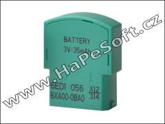 6ED1056-6XA00-0BA0, LOGO! Battery, baterie