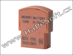 6ED1056-7DA00-0BA0, LOGO! Card + Battery, paměť a baterie